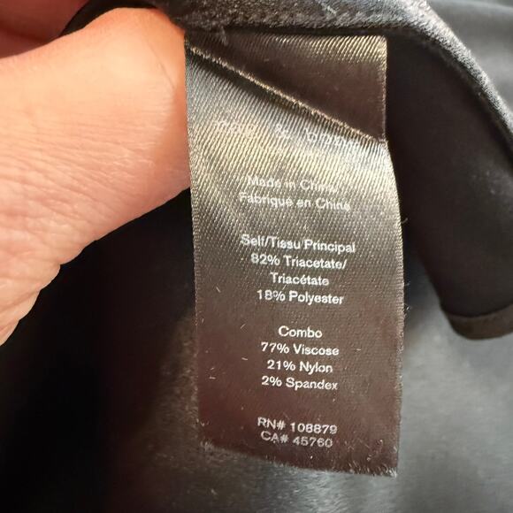 Women's Rag & Bone Pullover Black Shift Dress Size XS Tall Petite - Picture 5 of 9